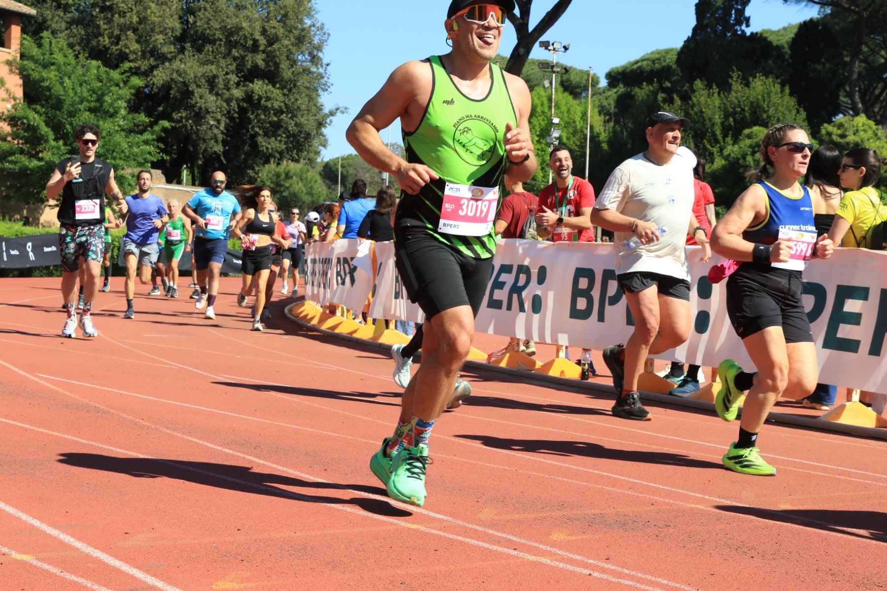 Domenico De Luca – pista Roma